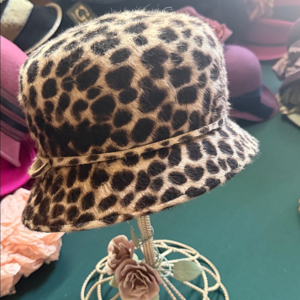Nordstrom Leopard Print Hat